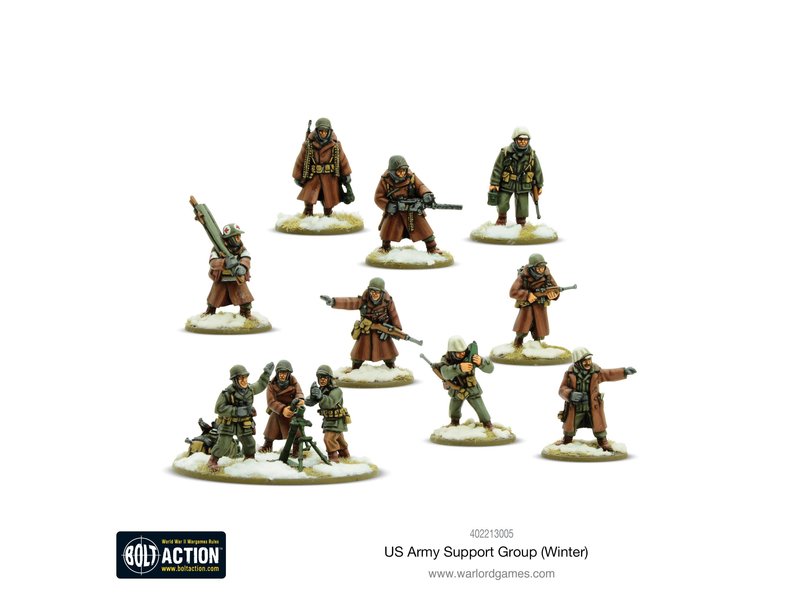 Warlord Games Bolt Action Us Army Winter Support Group