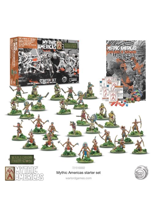 Warlord of Erehwon Mythic America Aztec & Tribal Nations Starter Set