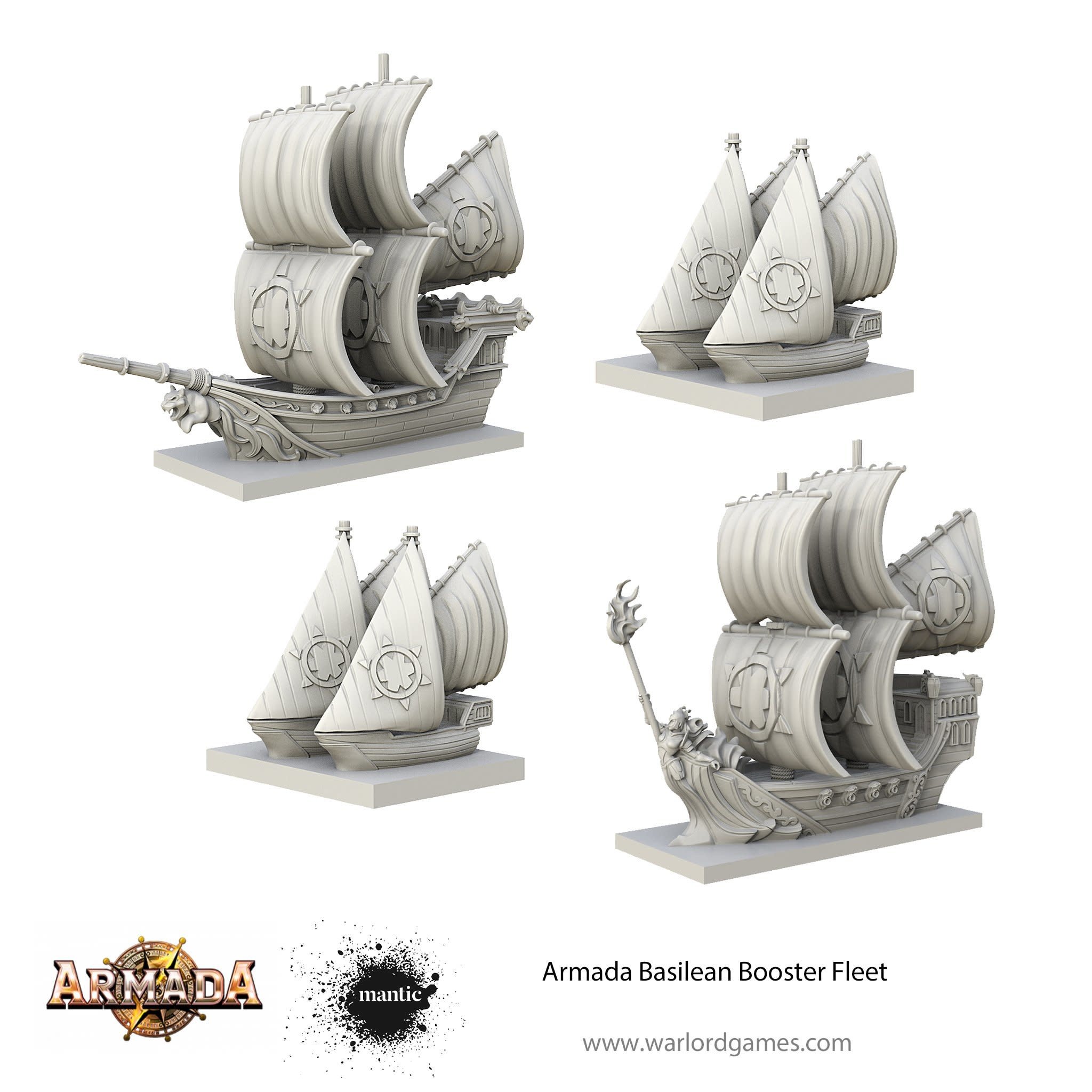 Warlord Games Mantic Games Armada Basilean Booster Fleet