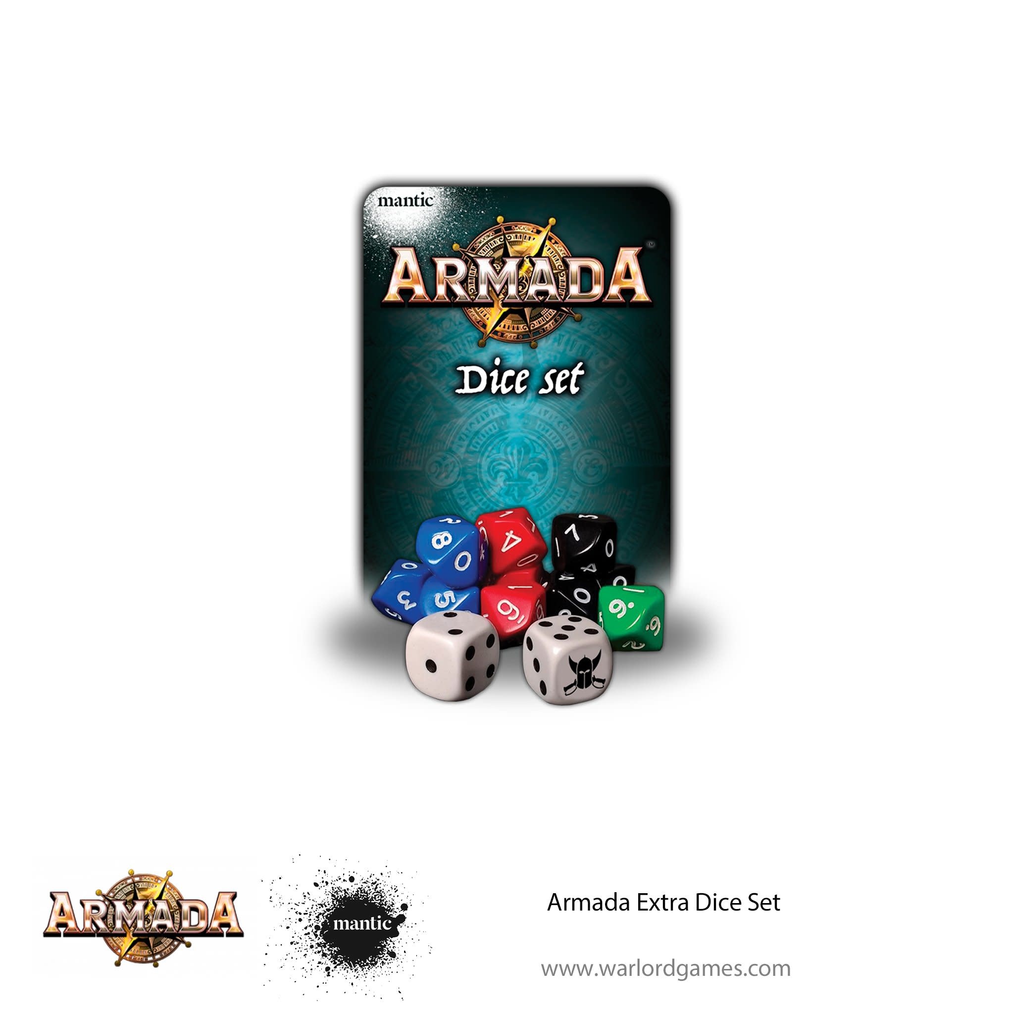 Warlord Games Mantic Games Armada Extra Dice Set Kingdom of the