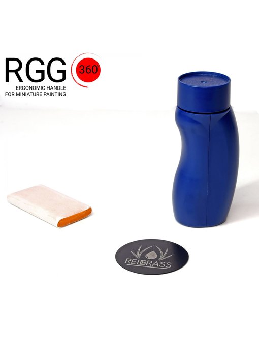Red Grass Gaming 360 handle black/blue