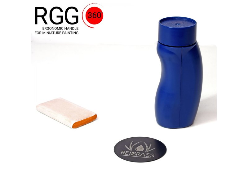 Red Grass Gaming 360 handle black/blue