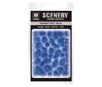 Scenery Diorama Products - Fantasy Tuft -Blue (Large 6MM) (SC434)