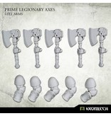 Kromlech Prime Legionaries CCW Arms - Axes [left] (5) (KRCB274)