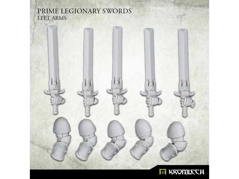 Kromlech Prime Legionaries CCW Arms - Swords [left] (5) (KRCB272)