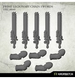Kromlech Prime Legionaries CCW Arms - Chain Swords[left] (5) (KRCB271)