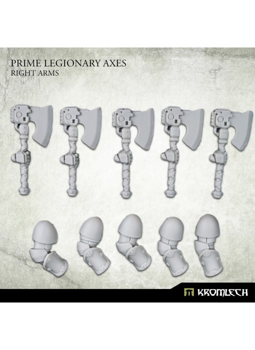 Prime Legionaries CCW Arms - Axes [right] (5) (KRCB270)