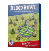 Games Workshop Blood Bowl - Halfling Team Pitch & Dugouts