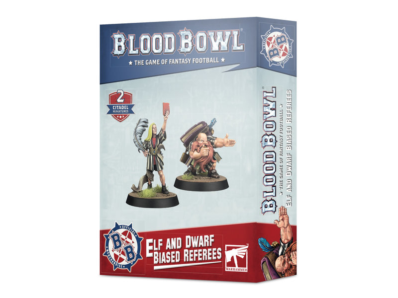 Games Workshop Blood Bowl - Elf And Dwarf Biased Referees