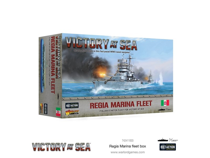 Warlord Games Victory At Sea Regia Marina fleet box