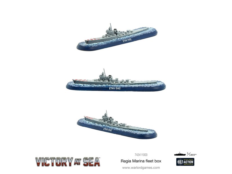 Warlord Games Victory At Sea Regia Marina fleet box