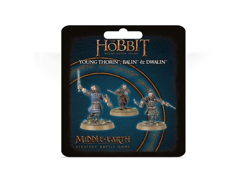 Games Workshop Young Thorin, Balin and Dwalin
