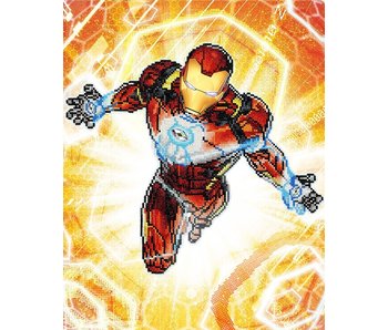 Iron Man Blast Off Diamond Painting Kit