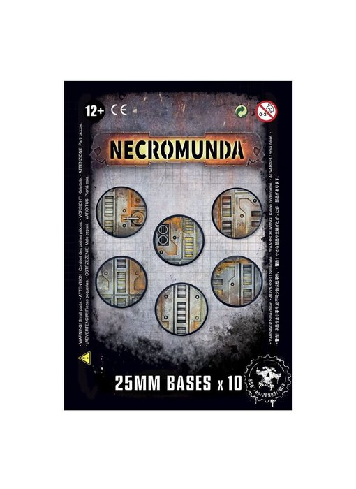 Necromunda 25mm Bases x10