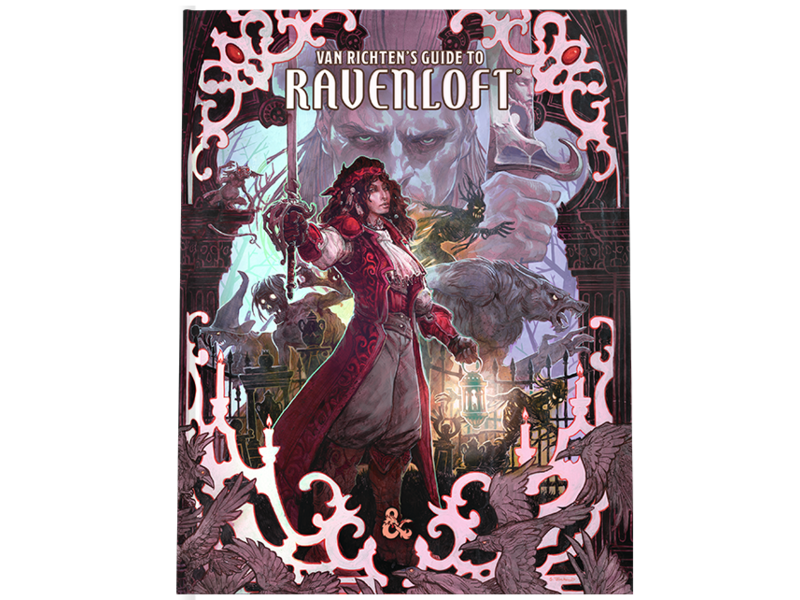 Wizards of the Coast Dungeons & Dragons - Van Richten's Guide to Ravenloft Alternate Cover