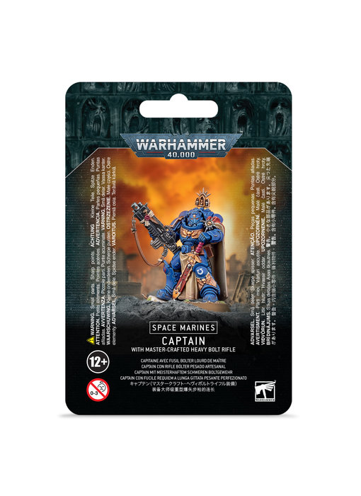 Space Marines Captain with Master-Crafted Bolt Rifle