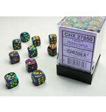 Chessex Festive 36 * D6 Mosaic / Yellow 12mm Chessex Dice (CHX27850)