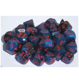 Chessex Gemini 10 * D10 Black-Starlight / Red Chessex Dice (CHX26258)