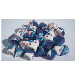 Chessex Gemini 10 * D10 Astral-Blue / Red Chessex Dice (CHX26257)