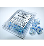 Chessex Borealis 10 * D10 Icicle / Light Blue Luminary Chessex Dice (CHX27381)