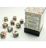 Chessex Festive 36 * D6 Vibrant / Brown 12mm Chessex Dice (CHX27841)