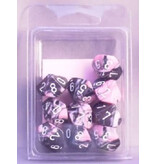 Chessex Gemini 10 * D10 Black-Pink / White Chessex Dice (CHX26230)