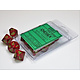 Speckled 10 * D10 Strawberry Chessex Dice (CHX25104)