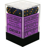 Chessex Speckled 36 * D6 Golden Cobalt 12mm Chessex Dice (CHX25937)
