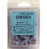 Chessex Speckled 10 * D10 Air Chessex Dice (CHX25100)