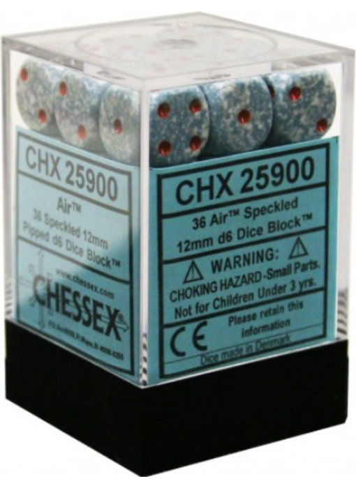 Speckled 36 * D6 Air 12mm Chessex Dice (CHX25900)