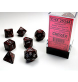 Chessex Speckled 7-Die Set Silver Volcano Chessex Dice (CHX25344)