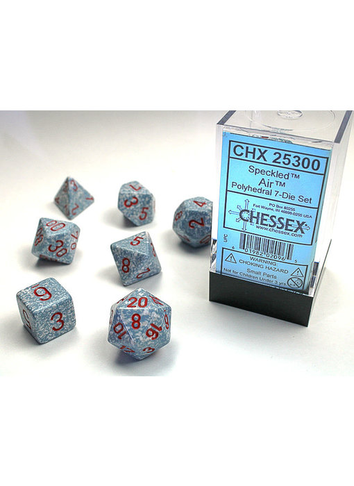Speckled 7-Die Set Air Chessex Dice (CHX25300)
