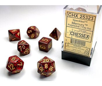 Speckled 7-Die Set Mercury Chessex Dice (CHX25323)