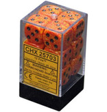 Chessex Speckled 12 * D6 Fire 16mm Chessex Dice (CHX25703)