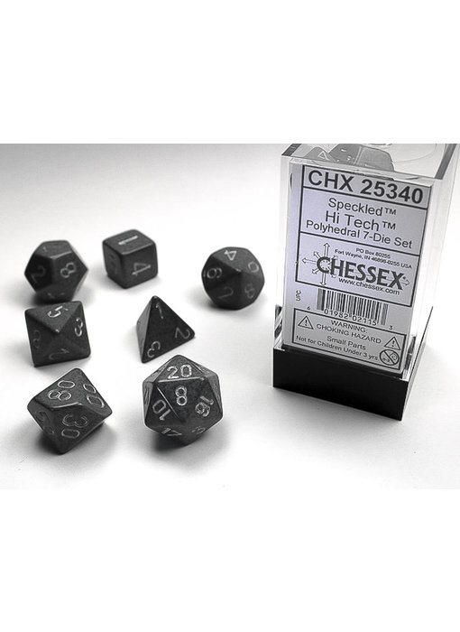 Speckled 7-Die Set Hi-Tech Chessex Dice (CHX25340)