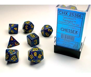 Speckled 7-Die Set Twilight Chessex Dice (CHX25366)