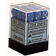 Opaque 36 * D6 Light Blue / White 12mm Chessex Dice (CHX25816)