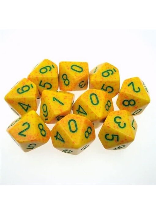 Speckled 10 * D10 Lotus Chessex Dice (CHX25112)