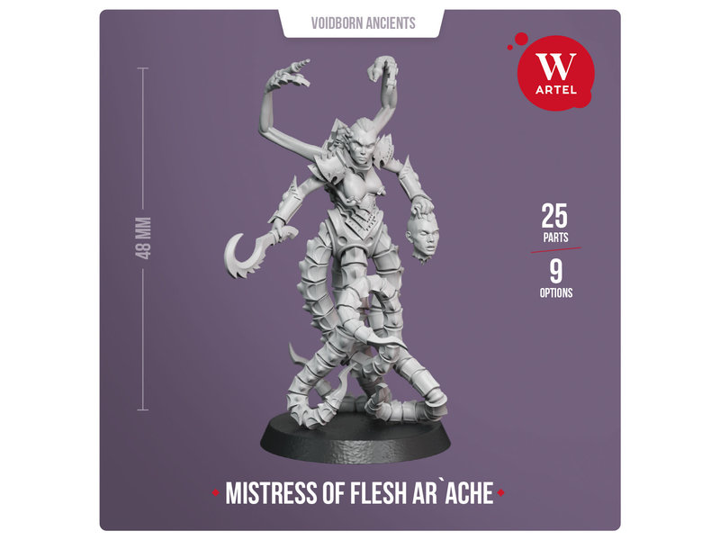 Artel W Miniatures Mistress of Flesh Ar`ache (AW-153)