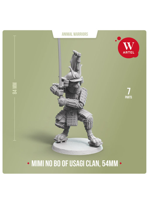 Mimi no Bo, Warrior of Usagi Clan - 54mm scale (AW-039)