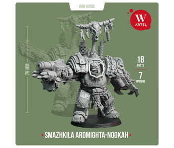 Smazhkila Ardmighta-nookah (+3 Additional armored headz) (AW-206)