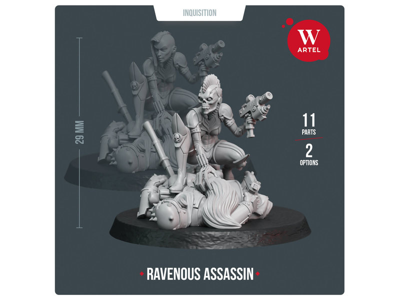 Artel W Miniatures Ravenous Assassin (AW-199)