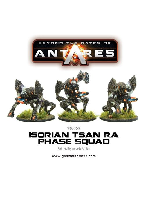 Beyond The Gates Of Antares Isorian Tsan Ra Phase Squad (3 Models)