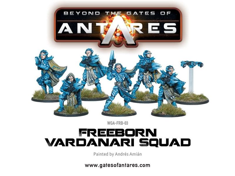 Warlord Games Beyond The Gates Of Antares Freeborn Vardanari Squad