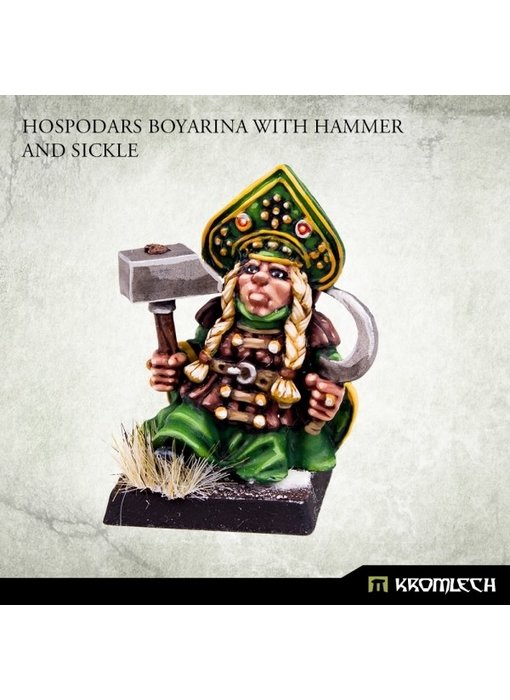 Hospodars Boyarina With Hammer And Sickle (KRM169)