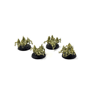 DAEMONS OF NURGLE 4 Nurgling Base Converted #6 Warhammer Sigmar
