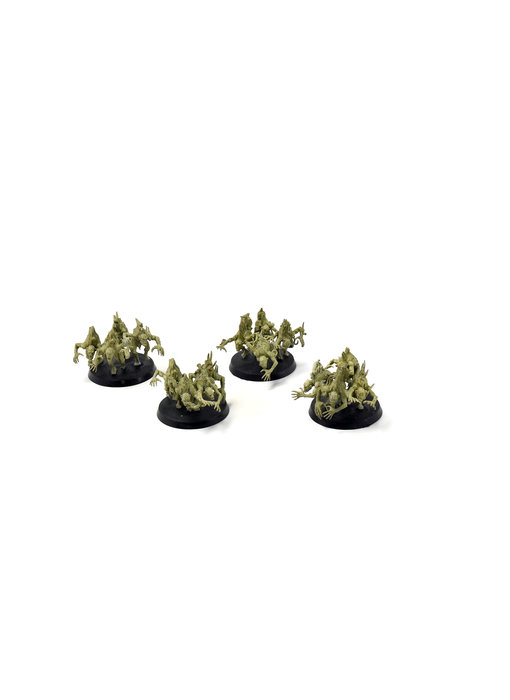 DAEMONS OF NURGLE 4 Nurgling Base Converted #6 Warhammer Sigmar