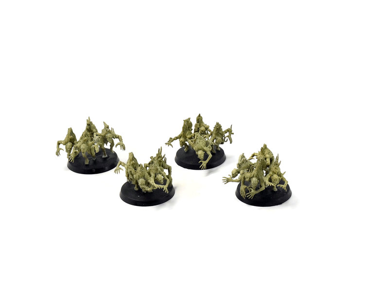 Games Workshop DAEMONS OF NURGLE 4 Nurgling Base Converted #6 Warhammer Sigmar
