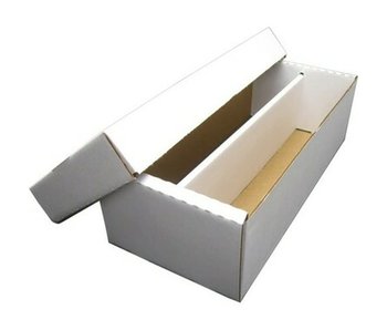 1600ct Cardboard Shoe-Box for Card Storage (BCW1-BX- SHOE)
