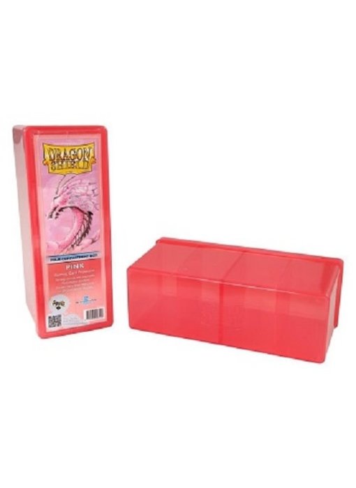 Dragon Shield Storage Box With 4 Compartments Pink